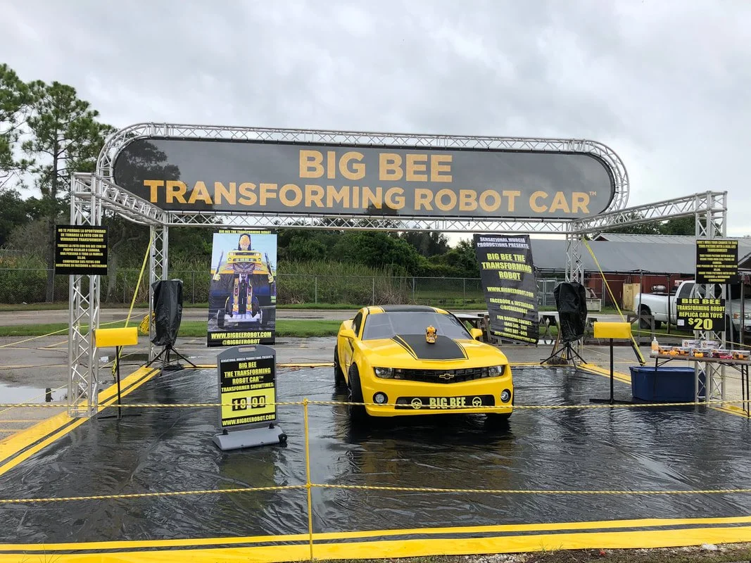 キャッチングコンセプト　Big Bee Big Bee Transforming Robot Car — Artists & Attractions